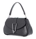 COCCINELLE Himma Pepita Handbag Pearled Leather Noir COCCINELLE Himma Pepita Handbag Pearled Leather Noir