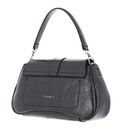 COCCINELLE Himma Pepita Handbag Pearled Leather Noir COCCINELLE Himma Pepita Handbag Pearled Leather Noir