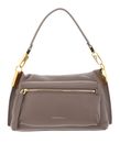 COCCINELLE Hyle Handbag Grained Leather Warm Taupe COCCINELLE Hyle Handbag Grained Leather Warm Taupe