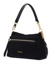 COCCINELLE Hyle Suede Handbag Noir COCCINELLE Hyle Suede Handbag Noir