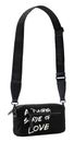 Desigual Accessories Fabric Across Body Bag Black Desigual Accessories Fabric Across Body Bag Black