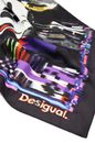 Desigual Accessories Fabric Squared Foulard Black Desigual Accessories Fabric Squared Foulard Black