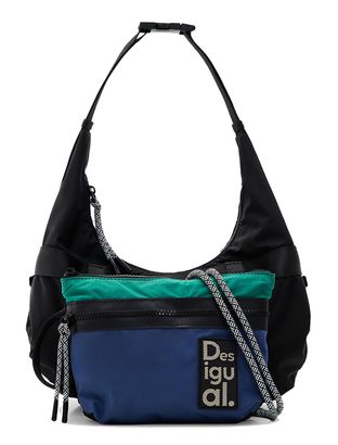 Desigual Accessories Nylon Shoulder Bag Blue