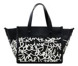 Desigual Accessories Fabric Hand Bag Black Desigual Accessories Fabric Hand Bag Black