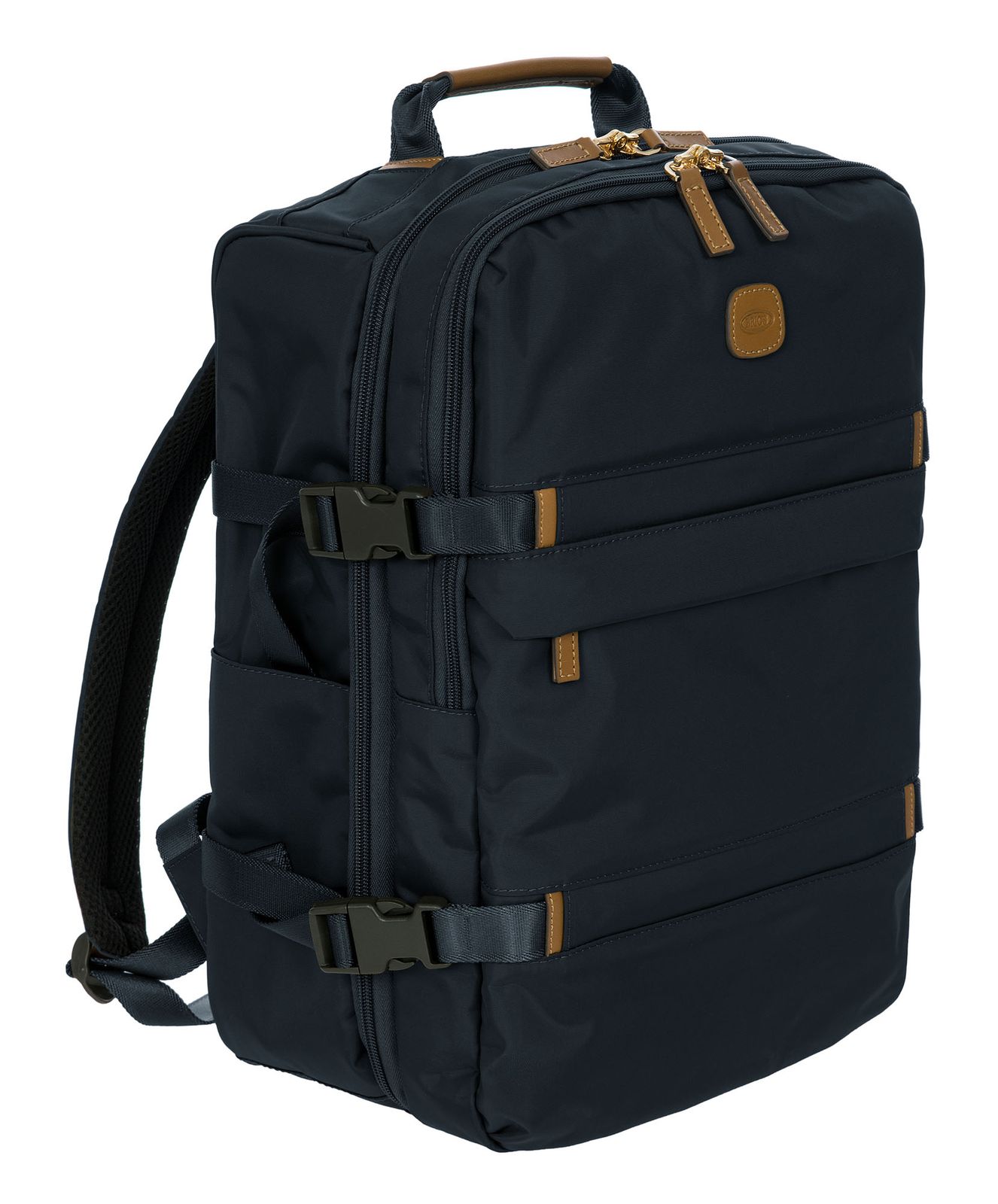 BRIC'S X-Collection Necessaire Blu Ocean, Beauty Case In Nylon Con Gancio, 26x22x7,5 Cm, Organizer Da Viaggio Elegante E Leggero