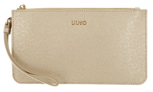 LIU JO Manhattan Cosmetic Case M Light Gold