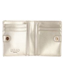 折りたたみ財布 LIU JO LOGO WALLET LIU-JO-Geldboerse-Manhattan-