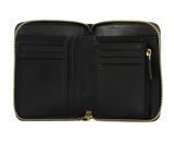 THE BRIDGE Zip Around Wallet Nero ORO THE BRIDGE Zip Around Wallet Nero ORO