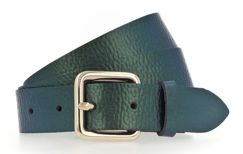 Vanzetti 30mm Metallic Belt W90 Darkgreen Metallic