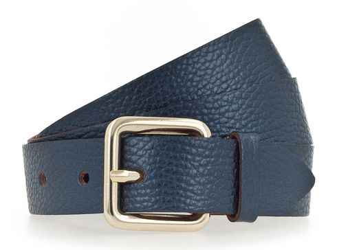 Vanzetti 30mm Metallic Belt W75 Blue Metallic