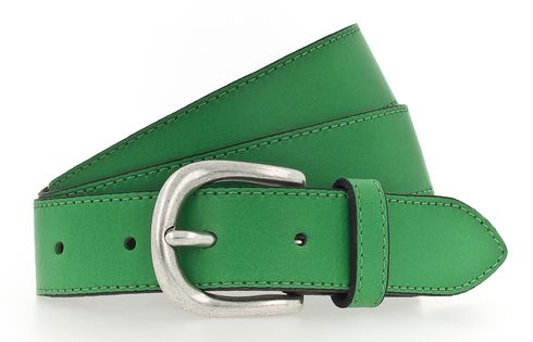 Vanzetti 30mm Leather Belt W75 Fern Green