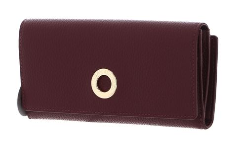 MANDARINA DUCK Mellow Leather Wallet with Flap L Windsor Wine