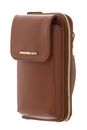 MANDARINA DUCK Luna Wallet Phone Holder Caramel Cafe