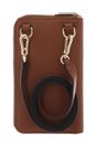 MANDARINA DUCK Luna Wallet Phone Holder Caramel Cafe