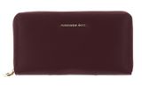 MANDARINA DUCK Luna Zip Around Wallet Windsor Wine