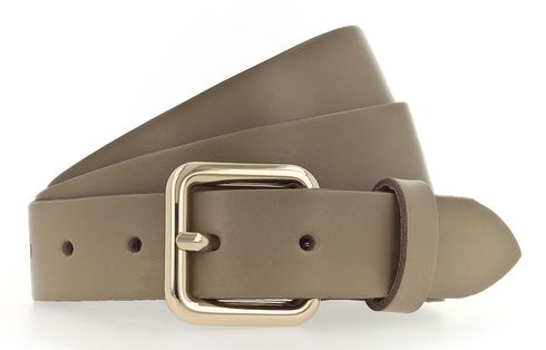 Vanzetti 30mm Leather Belt W95 Stone Taupe