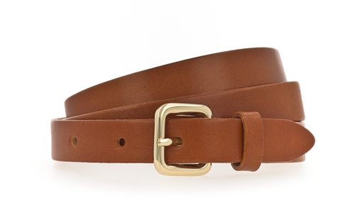 Vanzetti 20mm Leather Belt W100 Cognac