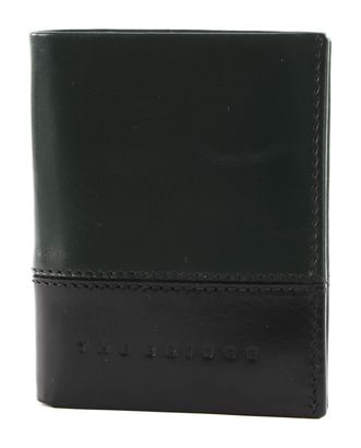 THE BRIDGE Credit Card Case Malachite / Nero abb. Rut. Scuro