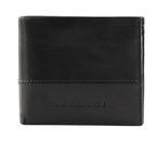 THE BRIDGE Damiano Man Wallet Nero Rutenio Scuro THE BRIDGE Damiano Man Wallet Nero Rutenio Scuro
