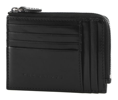 THE BRIDGE Damiano Credit Card Case Nero Abb. Rutenio Scuro