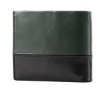THE BRIDGE Damiano Man Wallet Malachite / Nero Rut. Scuro THE BRIDGE Damiano Man Wallet Malachite / Nero Rut. Scuro