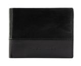THE BRIDGE Damiano Man Wallet Nero Rutenio Scuro THE BRIDGE Damiano Man Wallet Nero Rutenio Scuro
