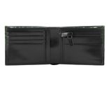 THE BRIDGE Man Wallet Malachite / Nero Rut. Scuro THE BRIDGE Man Wallet Malachite / Nero Rut. Scuro