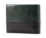 THE BRIDGE Man Wallet Malachite / Nero Rut. Scuro THE BRIDGE Man Wallet Malachite / Nero Rut. Scuro