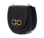GUESS Fleet Mini Saddle Crossbody Bag Black