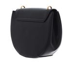 GUESS Fleet Mini Saddle Crossbody Bag Black