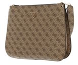 GUESS Meridian Shoulder Bag Latte Logo
