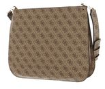 GUESS Meridian Shoulder Bag Latte Logo