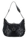GUESS Gloss Vintage Hobo Black