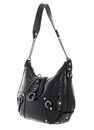 GUESS Gloss Vintage Hobo Black