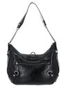 GUESS Gloss Vintage Hobo Black