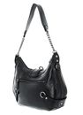GUESS Gloss Vintage Hobo Black