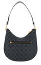 GUESS Fynna Hobo Charcoal Logo