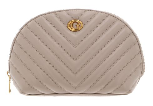 GUESS Dome Cosmetic Pouch Beige