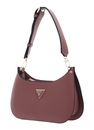 GUESS Meridian Mini Top Zip Shoulder Bag Rosewood GUESS Meridian Mini Top Zip Shoulder Bag Rosewood