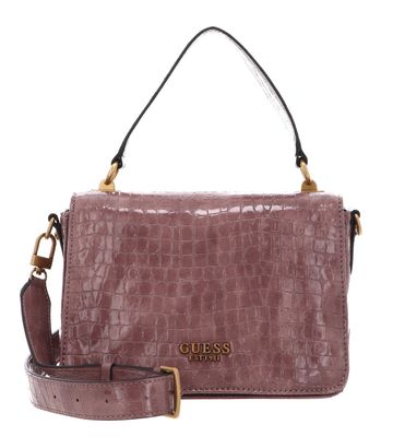 GUESS Arja Top Handle Flap Rosewood