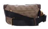 GUESS Vezzola Smart Compact Bum Bag Beige / Brown GUESS Vezzola Smart Compact Bum Bag Beige / Brown