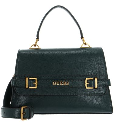 GUESS Sestri Top Handle Flap Bag Forest