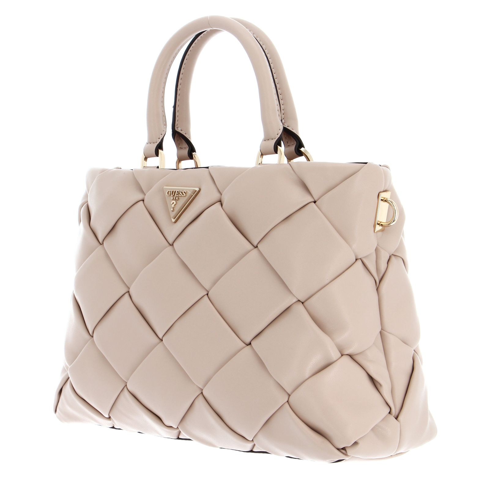 GUESS handbag Zaina Girlfriend Satchel Stone | Buy bags, purses