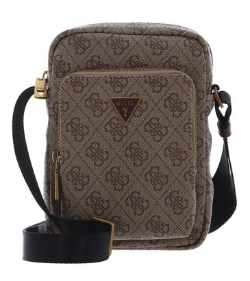 GUESS Vezzola Eco Crossbody Double Beige / Brown