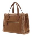 GUESS Silvana 2 Compartment Tote Cognac GUESS Silvana 2 Compartment Tote Cognac