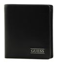 GUESS New Boston Small Billfold Coin Wallet Black