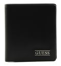 GUESS New Boston Small Billfold Coin Wallet Black