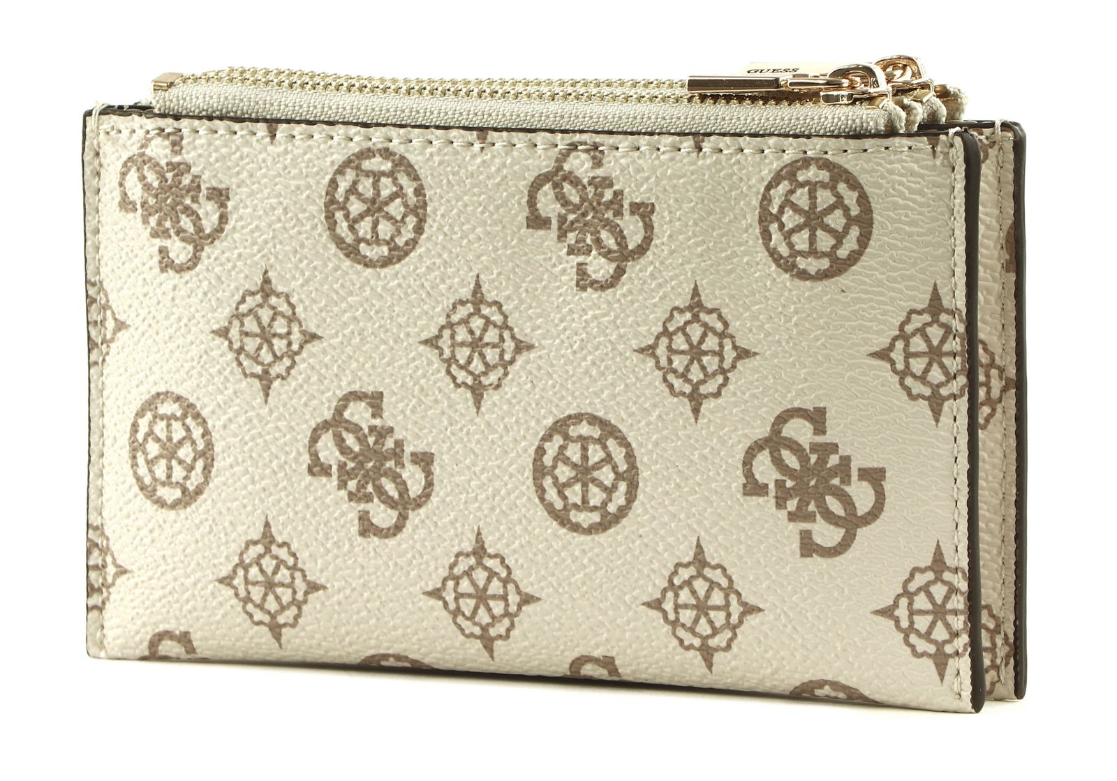 GUESS Laurel Slg Small Card & Coin Purse Apricot Cream SWZG8500440