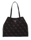GUESS Vikky Large Tote Brown Logo GUESS Vikky Large Tote Brown Logo