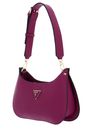GUESS Meridian Mini Top Zip Shoulder Bag Boysenberry